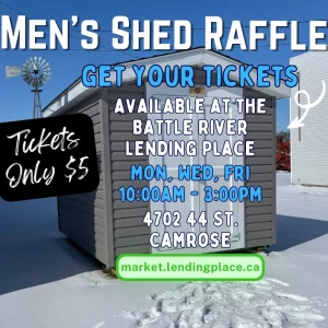 mens shed raffle