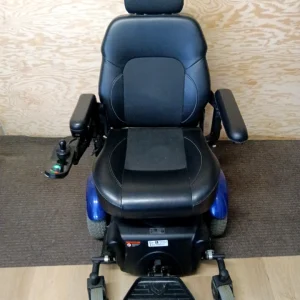 Eclipse Spyder XL P327 heavy-duty power wheelchair with adjustable Captain's Seat, full suspension, and mid-wheel drive for indoor and outdoor mobility.